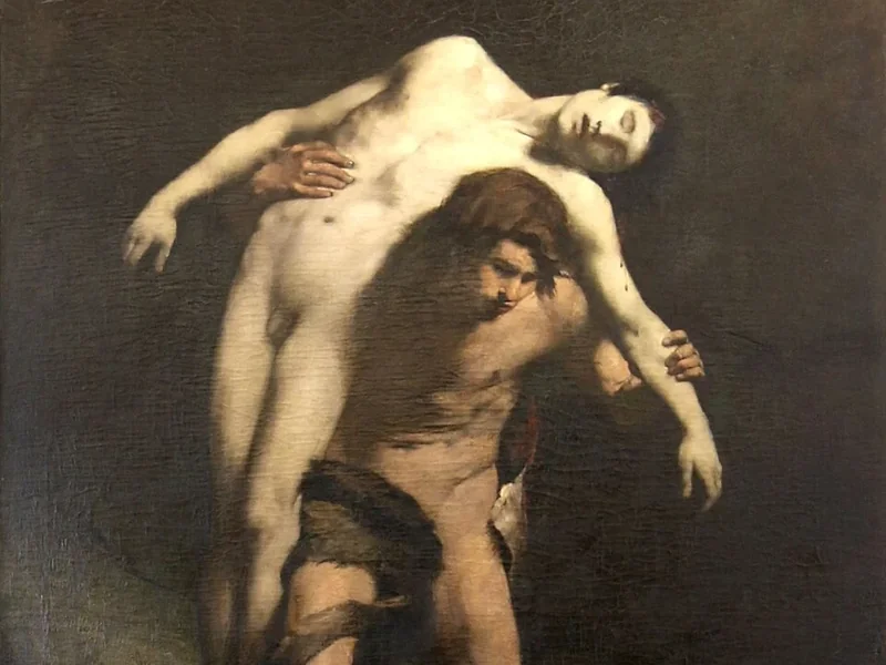 1831-Jean-Alexandre-Joseph Falguière - Caino e Abele